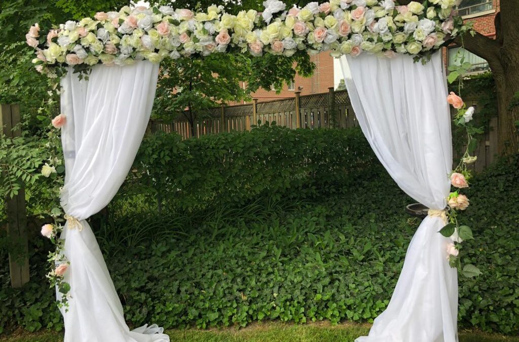 Hamilton Flower Arch Wedding Rental Ideas