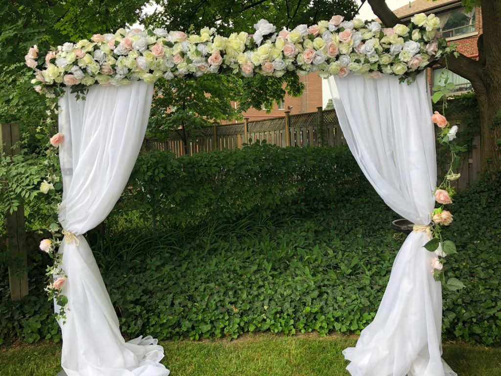 Hamilton Flower Arch Wedding Rental Ideas