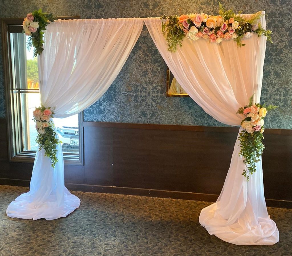 toronto flower arch decor for event