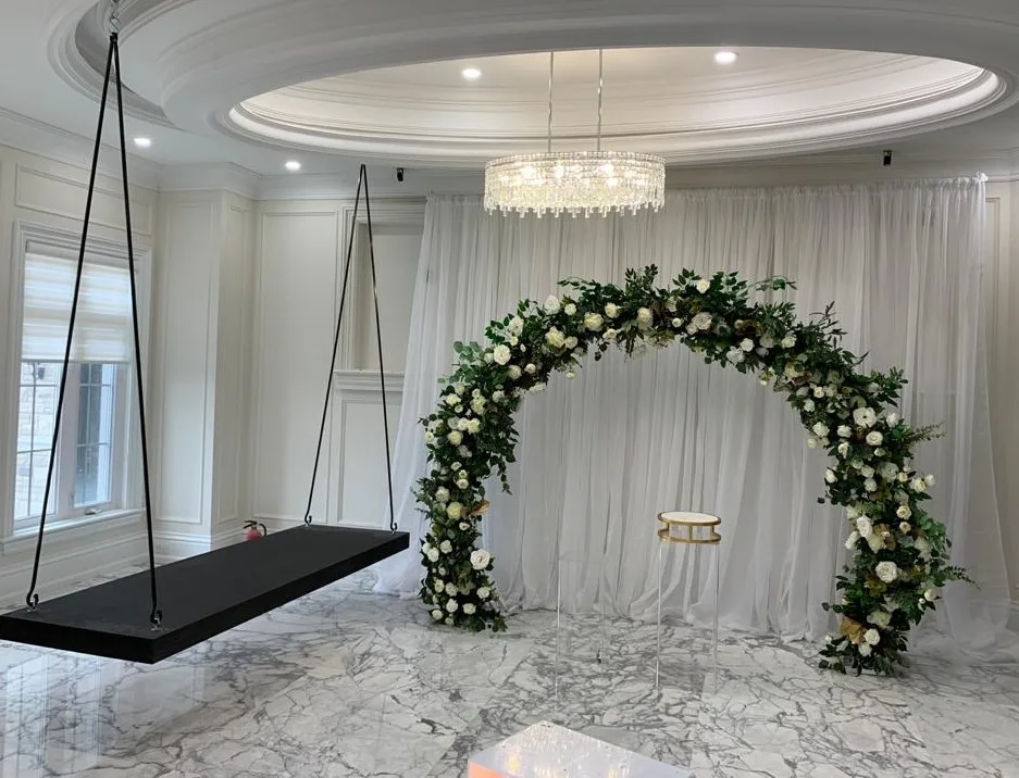 Belleville Wedding Rental Flower Arch for Event