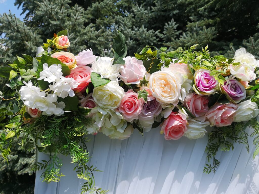 Anchor-Pink-White-flower-arch-Toronto-Wedding-Rental-Flower-Arches