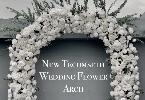 new tecumseth wedding flower arch