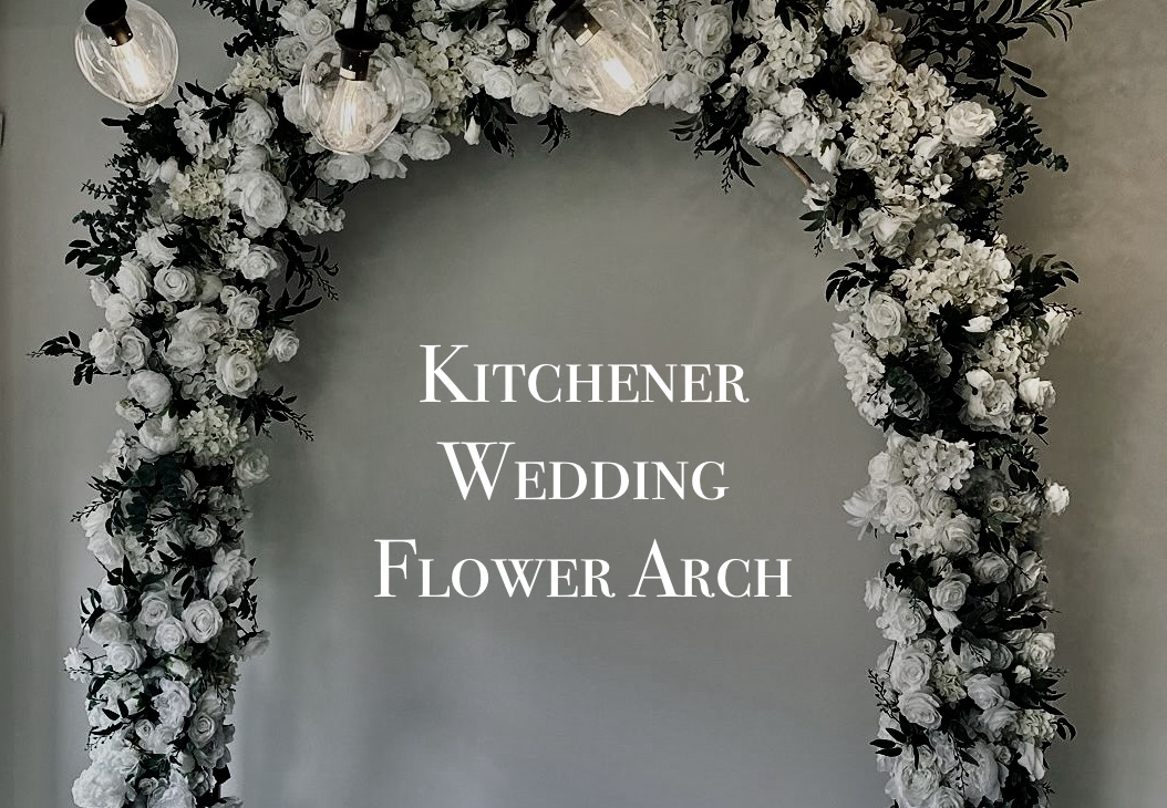 kitchener flower arch rental company