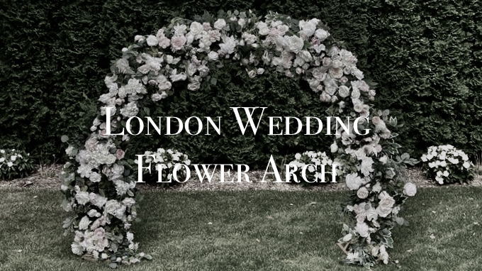 london wedding flower arch rental 