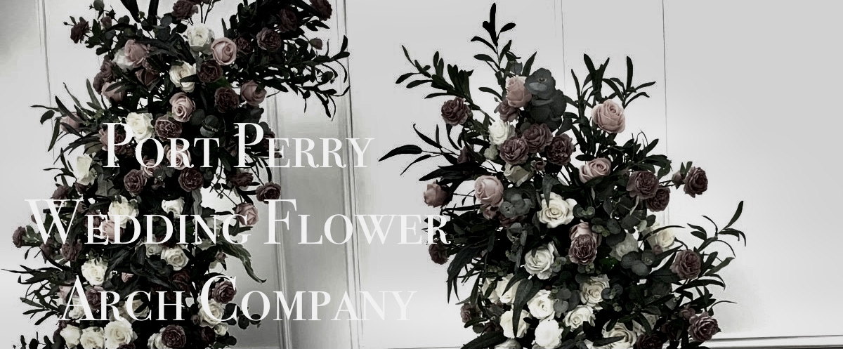 port perry wedding flower arch company
