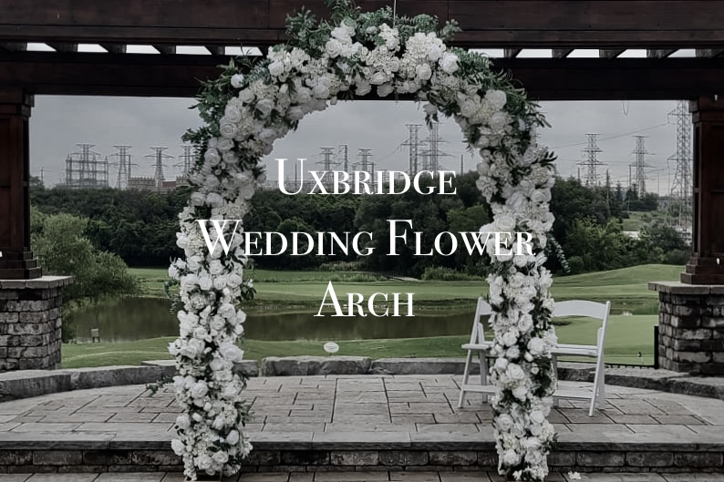 uxbridge flower arch rental company