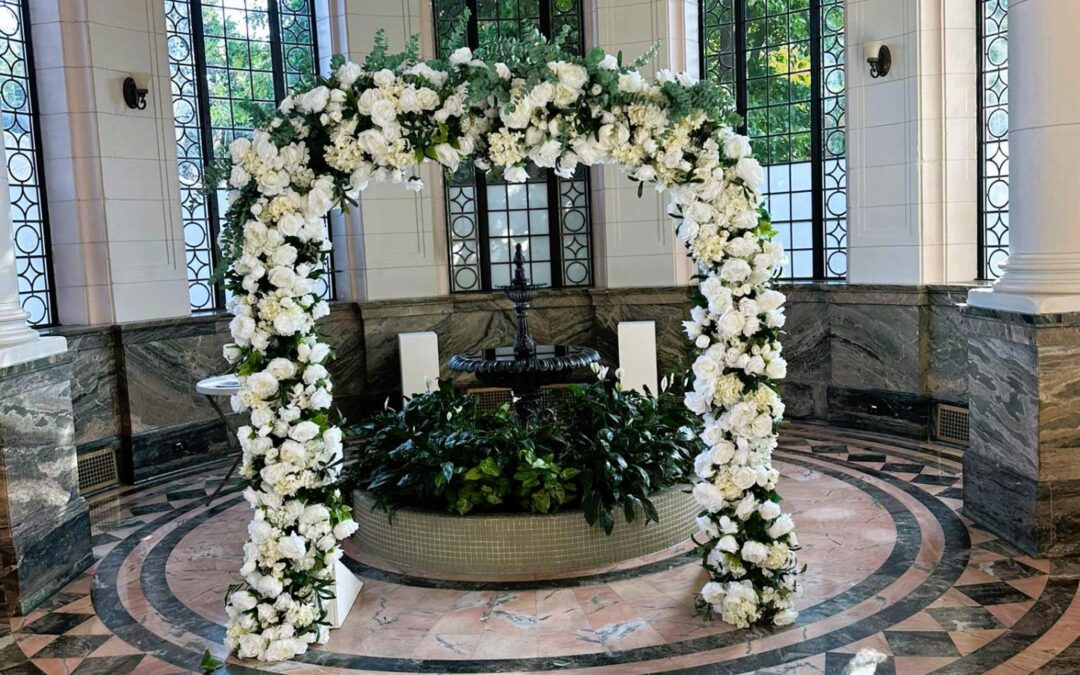 Burlington Flower Arch for Weddings