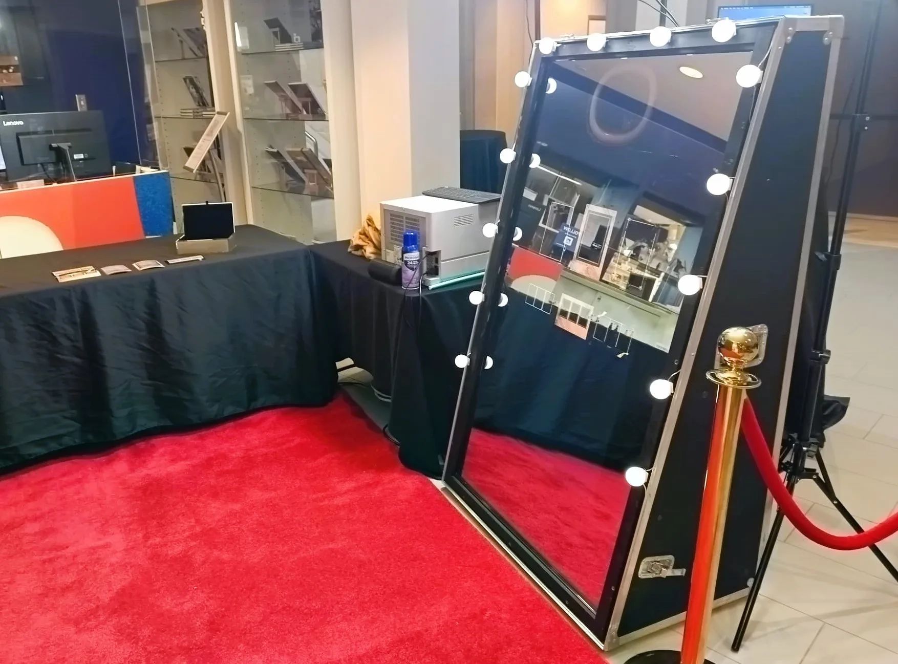 Mirror Muskoka Photo Booth for Rent Muskoka Wedding Planning: Flower Arch