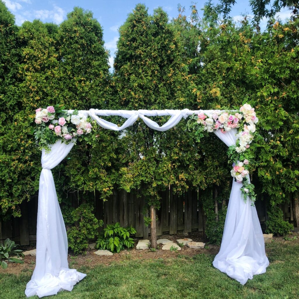 Ancaster Flower Arch Rental Ideas for Wedding Decor