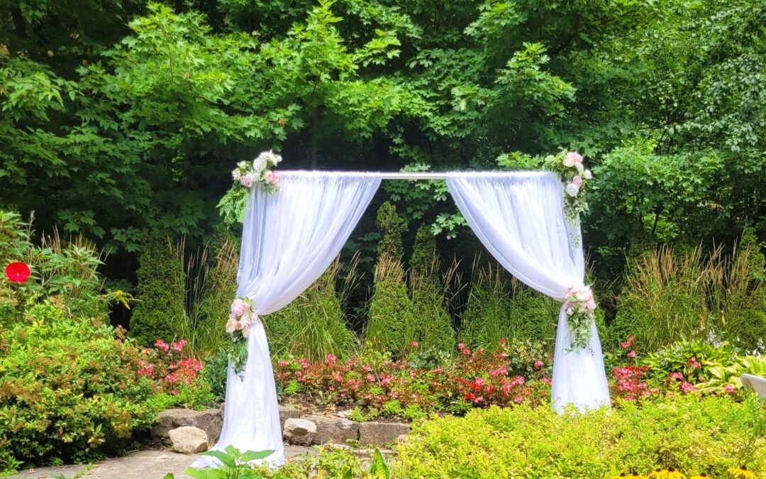 Wedding in Guelph Flower Arch Ideas