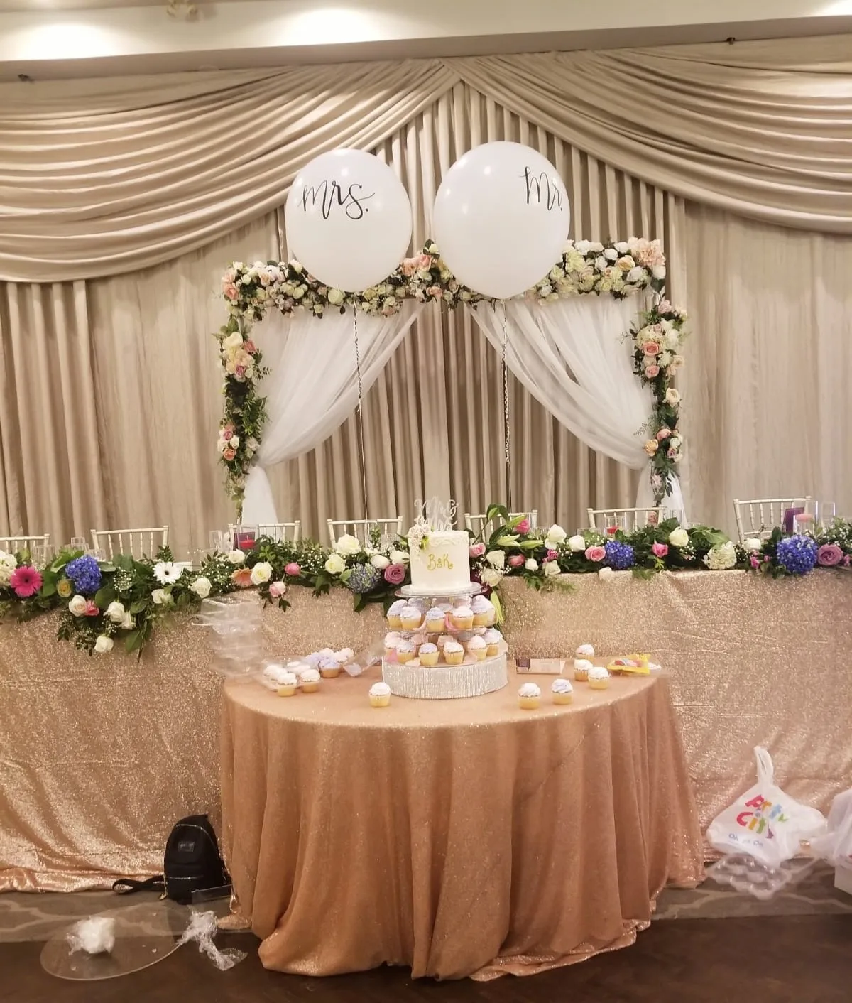 Wedding in Guelph Flower Arch Ideas