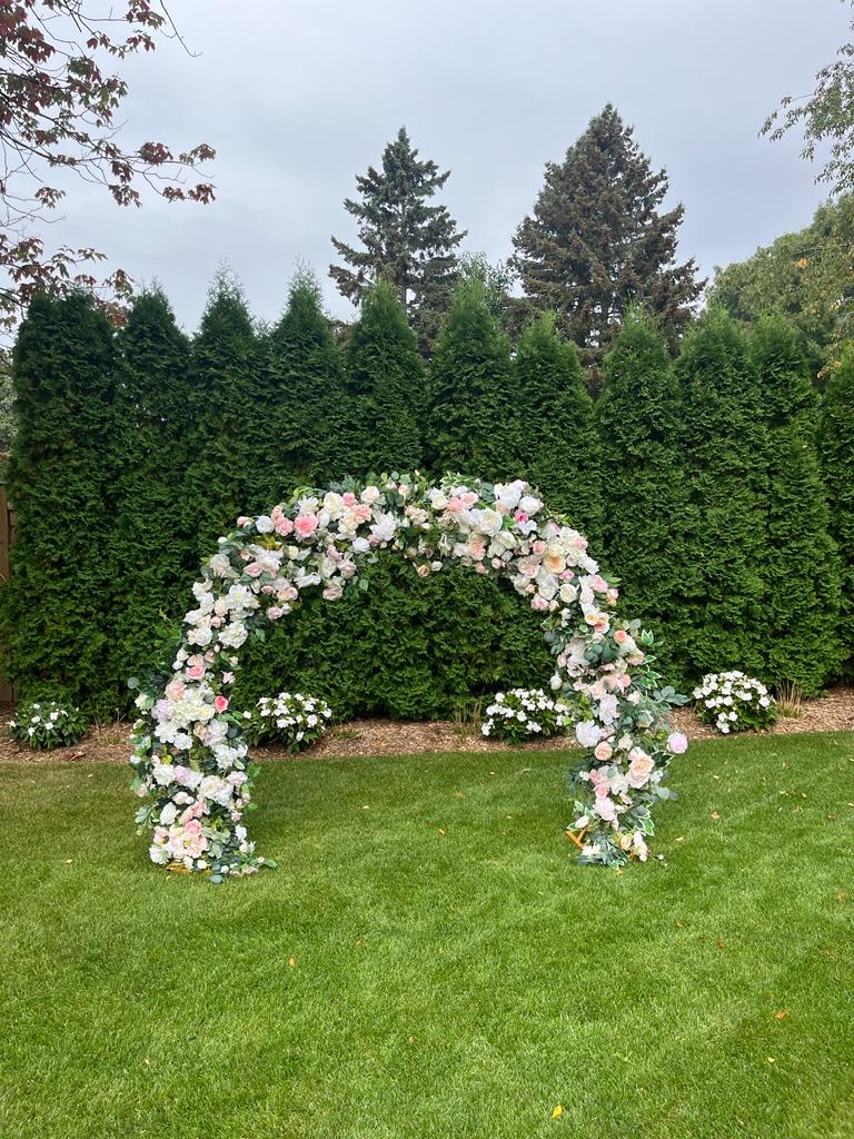 innisfil wedding flower arch rentals